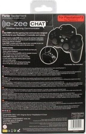 E-zee Chat Chat Wireless Chat For The PS3