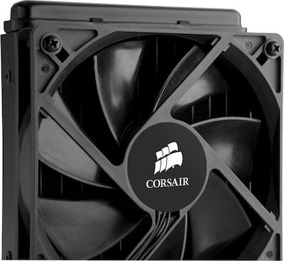 Corsair H55 Υδρόψυξη Επεξεργαστή Μονού Ανεμιστήρα 120mm για Socket 1200/115x
