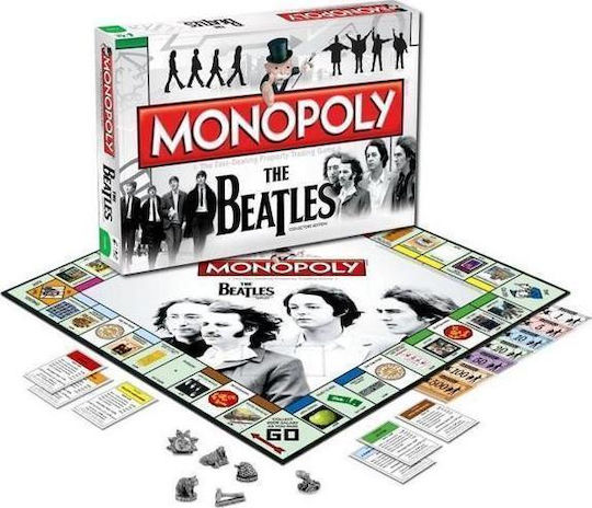 Joc de Societate Monopoly : The Beatles Collector's Edition pentru 2-4 Jucători 8+ Ani (EN) Winning Moves