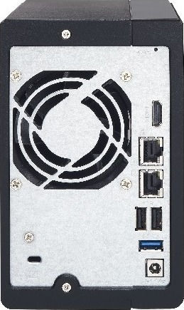 QNap TS-251+-2G NAS Tower με 2 θέσεις για HDD/SSD και 2 θύρες Ethernet