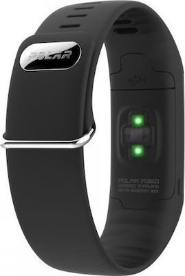 Polar A360 Medium Activity Tracker cu Pulsometru Negru