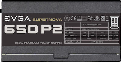 EVGA SuperNOVA 650 P2 650W Sursă de alimentare Complet modular 80 Plus Platinum