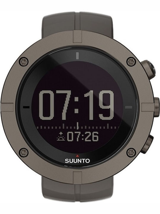 Suunto Kailash Titanium 50mm Αδιάβροχο Smartwatch με Παλμογράφο (Slate)