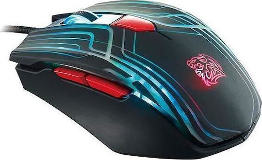 Thermaltake eSports Talon RGB Gaming Ποντίκι 3000 DPI Μαύρο