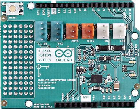 Arduino 9 Axes Motion Shield for Arduino