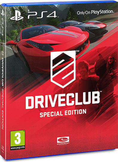 Driveclub (Special Edition) Special Edition PS4 Game (Used)