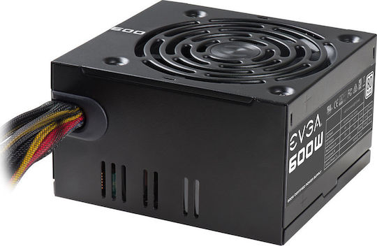 EVGA 600 W1 600W Μαύρο Τροφοδοτικό Υπολογιστή Full Wired 80 Plus Standard