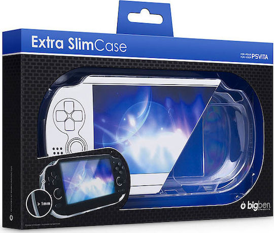 Bigben Interactive Extra Slim Case Black Θήκη Προστασίας για Κονσόλα PS Vita Μαύρη