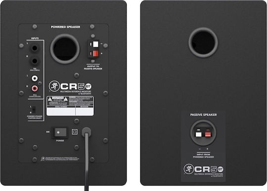 Mackie CR5BT Studio Monitor Lautsprecher 5" 50W Paar Schwarze