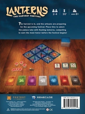 Renegate Board Game Lanterns: The Harvest Festival for 2-4 Players 8+ Years RGD05025 RGS05025 (EN)