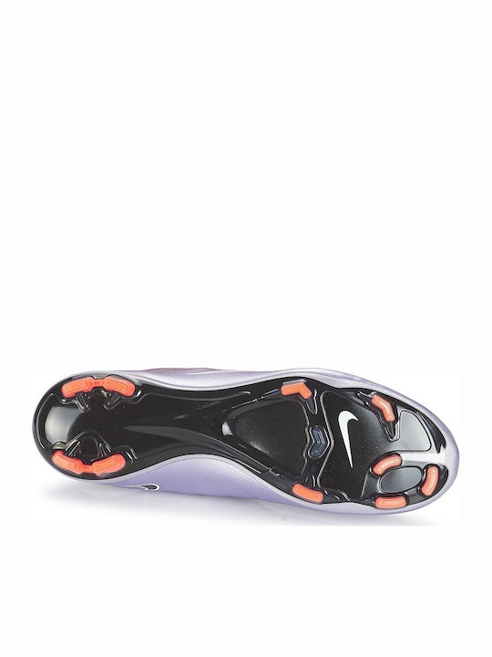 Mercurial Victory V Fg FG Kids Soccer Cleats Molded Silver