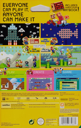 Super Mario Maker Wii U Game (Used)