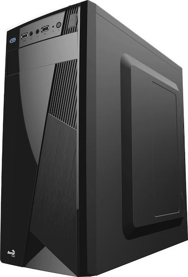 Aerocool CS-1101 Midi Tower Κουτί Υπολογιστή Μαύρο
