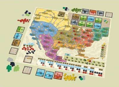 Rio Grande Games Joc de Masă Power Grid pentru 2-6 Jucători 13+ Ani RGG506 506