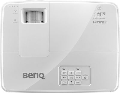 BenQ MS527 Projector Τεχνολογίας Προβολής DLP (DMD) με Φυσική Ανάλυση 800 x 600 και Φωτεινότητα 3300 Ansi Lumens Λευκός