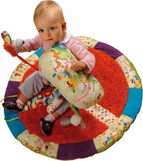 Ebulobo Peace & Love Happy Farm Playmat Γυμναστήριο Δραστηριοτήτων για Νεογέννητα