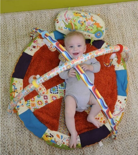 Ebulobo Peace & Love Happy Farm Playmat Γυμναστήριο Δραστηριοτήτων για Νεογέννητα