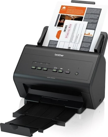 Brother ADS-3000N Sheetfed Scanner A4