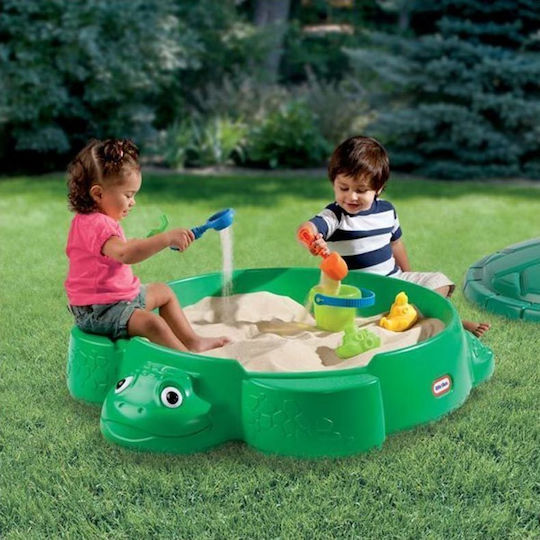 Little Tikes Пясъчник Turtle 116x83x31см. Зелена