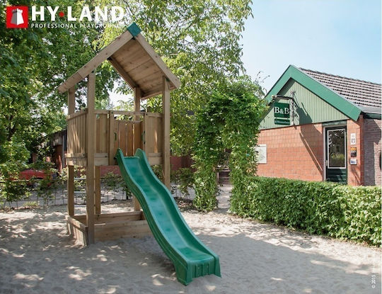 Hy-land Turn de lemn Climbing Frame P2 pentru Uz Profesional
