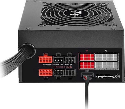 Thermaltake Smart DPS G 600W Черно Компютърно захранване Полумодулни 80 Plus Bronze