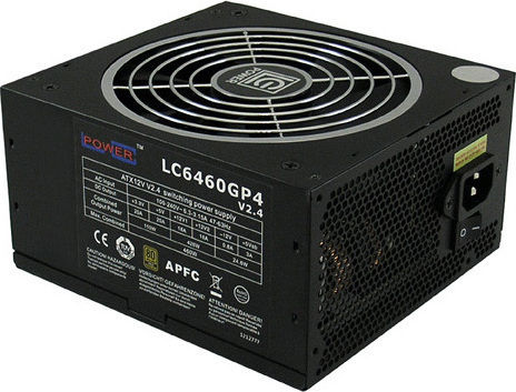 LC-Power LC6460GP4 rev. 2.4 460W Black Computer Power Supply Semi Modular 80 Plus Gold