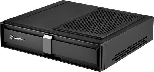 Silverstone ML08 Домашно кино Компютърна кутия Черен