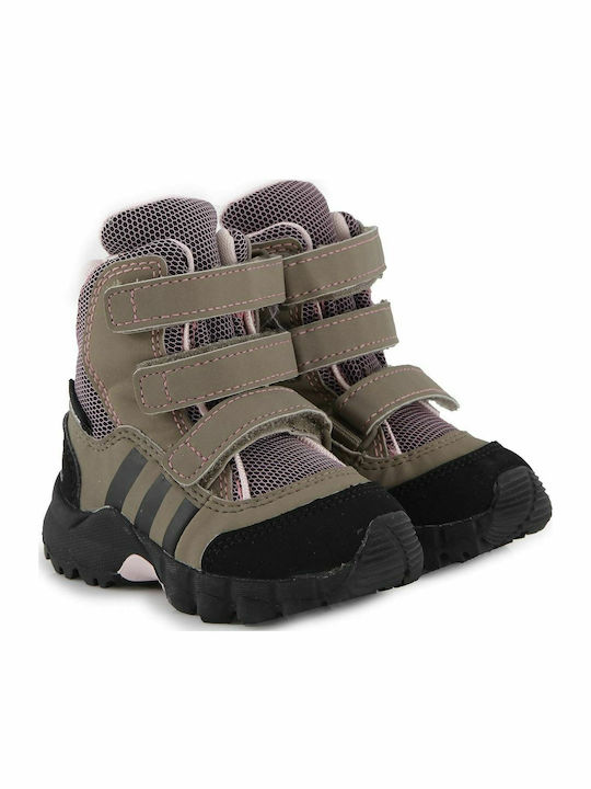 Adidas Holtanna Kids Snow Boots with Hoop & Loop Closure