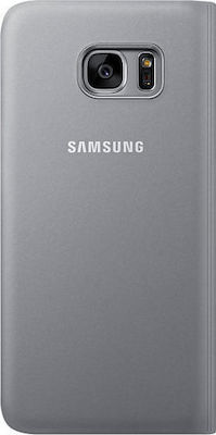 Samsung S-View Cover Silver (Galaxy S7 Edge)