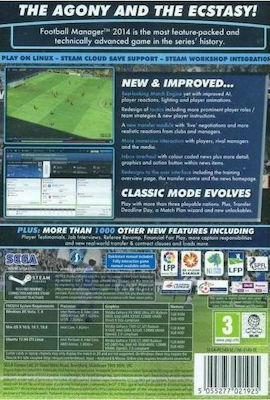 Football Manager 2014 PC Game (Used)