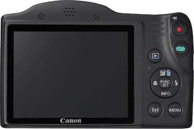 Canon Powershot SX420 IS Compact Φωτογραφική Μηχανή 20MP Οπτικού Ζουμ 42x με Οθόνη 3" και Ανάλυση Video 1280 x 720 pixels Μαύρη