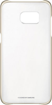 Samsung Clear Cover Gold (Galaxy S7 Edge)