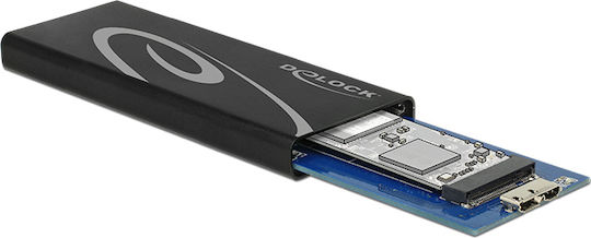 DeLock Θήκη για Σκληρό Δίσκο M.2 SATA III με σύνδεση USB3.1