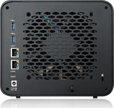 Zyxel NAS542 NAS Tower με 4 θέσεις για HDD και 2 θύρες Ethernet