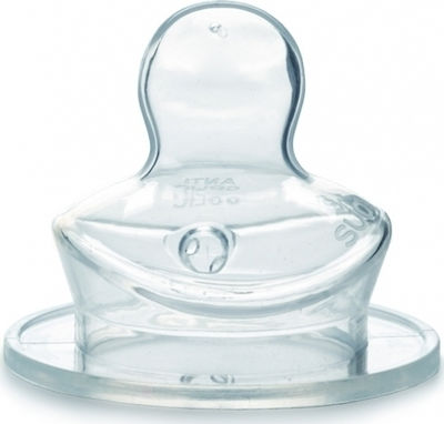 Suavinex Baby Bottle Teat of Silicone Slow Flow for 0+ months 2τμχ