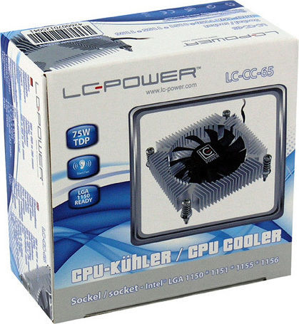 LC-Power LC-CC-65 Ψύκτρα Επεξεργαστή Low Profile για Socket 115x