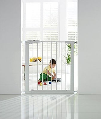 Munchkin Maxi-Secure Foldable Safety Gates made of Metal in White Color 76x76cm 1pcs