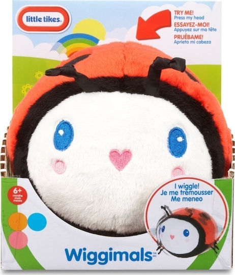 Little Tikes Ζωάκι Χνουδωτά Ζωάκια Wiggimals από Ύφασμα με Φως για 6+ Μηνών (Διάφορα Σχέδια) 1τμχ