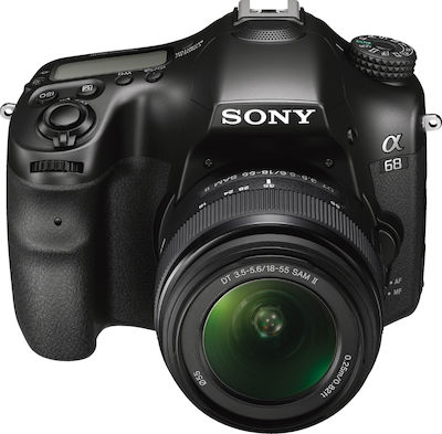 Sony DSLR Φωτογραφική Μηχανή SLT α68 Crop Frame Black