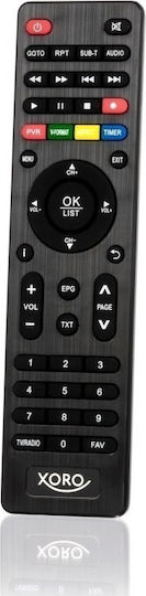 Xoro Satellite Decoder HRS 8660 HD (720p) DVB-S2 with PVR Recording Function in Black Color