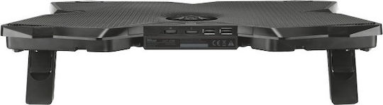 Trust GXT 278 Yozu Cooling Pad για Laptop έως 17.3" με 4 Ανεμιστήρες και Φωτισμό