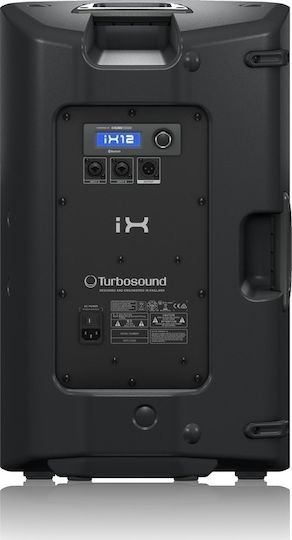 Turbosound iX12 Active Speaker PA 1000W with Woofer 12" 37x37x60.9cm.