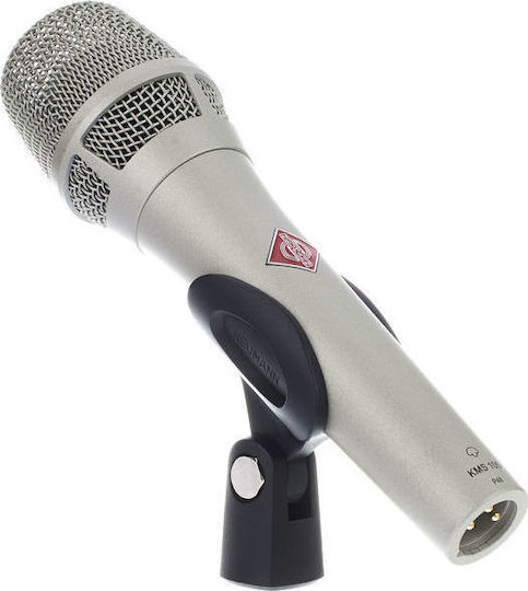 Neumann KMS 105 Πυκνωτικό Μικρόφωνο XLR Χειρός για Φωνητικά σε Ασημί Χρώμα