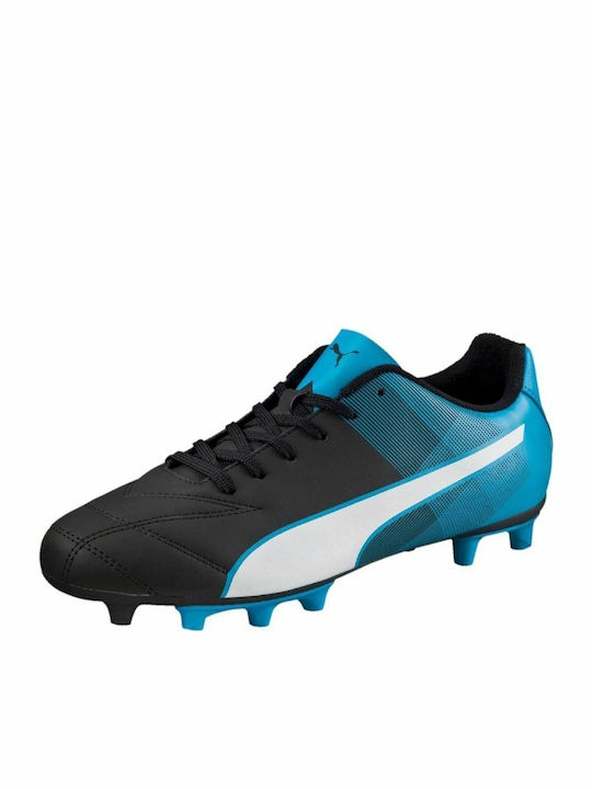 Puma Adreno II FG Low Football Shoes with Cleats Black