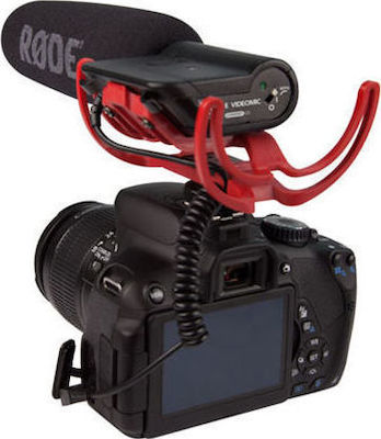 Rode Shotgun / Πυκνωτικό Μικρόφωνο 3.5mm VideoMic Essential Pack Bundle Τοποθέτηση Shock Mounted/Clip On για Κάμερα