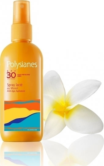 Klorane Lacte au Monoi Sonnencreme Für Gesicht & Körper SPF30 in Spray 200ml