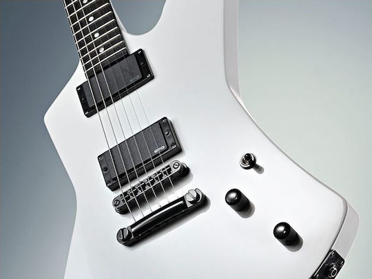 ESP LTD Snakebyte Ηλεκτρική Κιθάρα Explorer με HH Διάταξη Μαγνητών Snow White με Θήκη
