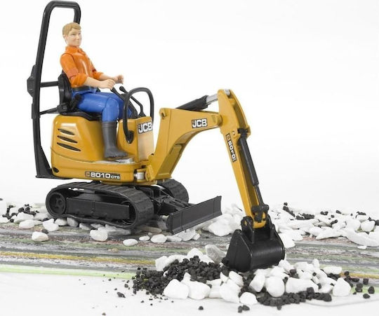 Bruder Υδραυλικός JCB με Χειριστή Εκσκαφέας 1:16 για 3+ Ετών