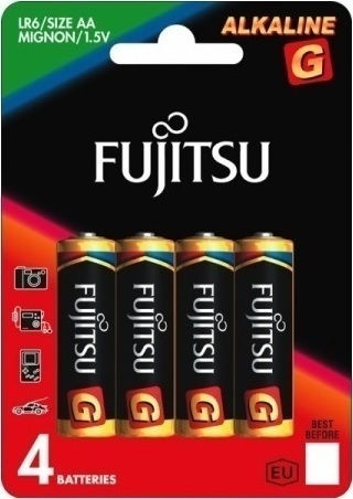Fujitsu Alkaline Batteries AA 1.5V 4pcs