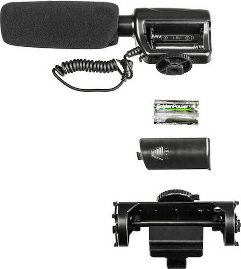 Genesis ST-02 Μικρόφωνο 3.5mm Clip On για Κάμερα